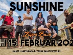 Dupli koncert grupe Sunshine za Dan zaljubljenih u Zappa Bazi