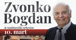 Zvonko Bogdan 10. marta u mts Dvorani