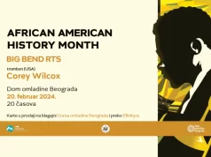 Big bend RTS-a i trombonista Kori Vilkoks sviraju 20. februara u Domu omladine Beograda