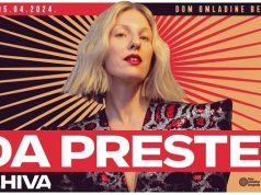 Ida Prester u Domu omladine Beograda
