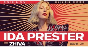 Ida Prester u Domu omladine Beograda