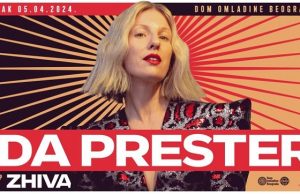 Ida Prester u Domu omladine Beograda