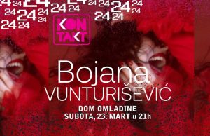 Koncert Bojane Vunturišević u Domu omladine Beograda