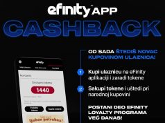 eFinity lansirao Cashback uslugu
