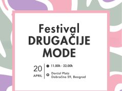 Festival drugačije mode 20. aprila na Dorćol Platz-u