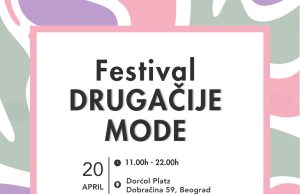 Festival drugačije mode 20. aprila na Dorćol Platz-u