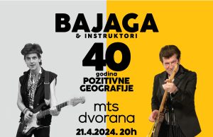 “Pozitivna geografija” sveža i nakon 40 godina: Bajaga i instruktori održali koncert u punoj MTS dvorani