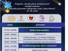 Nedelja autizma pod sloganom “Zvezda plava, Zvezda prava!”