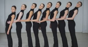 Učenice Baletske škole Nacionalne fondacije za igru iz Beograda na međunarodnom Festivalu igre u Miškolcu