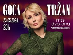 Goca Tržan u druženju sa novinarima najavila majski koncert u mts Dvorani
