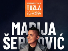 Marija Šerifović nastavila turneju “Dolazi ljubav” koncertom u Tuzli