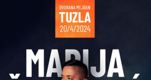 Marija Šerifović nastavila turneju “Dolazi ljubav” koncertom u Tuzli