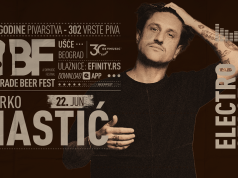 Marko Nastić potvrdio nastup na Belgrade Beer Festu