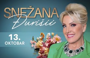 Snežana Đurišić 55 godina karijere obeležava solističkim koncertom u mts Dvorani