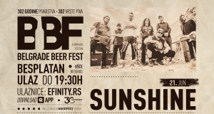 Legendarni beogradski bend Sunshine vraća se na Belgrade Beer Fest