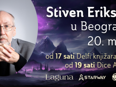 Pisac epske fantastike Stiven Erikson 20. maja u Beogradu