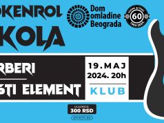 Gerberi i Šesti element 19. maja u Klubu Doma omladine Beograda