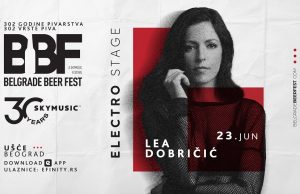 Belgrade Beer Fest: Lea Dobričić nastupa 23. juna na Electro stage-u