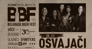 Osvajači nastupaju na Belgrade Beer Festu