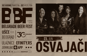 Osvajači nastupaju na Belgrade Beer Festu