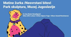 Matine žurka Nesvrstani bitovi 7. juna u muzejskom Parku skulptura