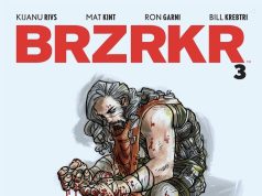 Kijanu Rivs potpisuje svoj strip BRZRKR na Arsenal festu?