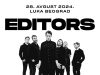 Grupa Editors dolazi u Beograd krajem avgusta