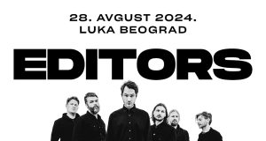 Grupa Editors dolazi u Beograd krajem avgusta