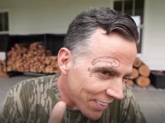 Steve-O dobio tetovažu na čelu za 50. rođendan, uradio je Post Maloun