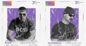 Poslednje veče Music Week-a: Fox i Surreal u gasu najavili šou večeras