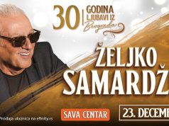Željko Samardžić na novogodišnjem koncertu u Sava centru
