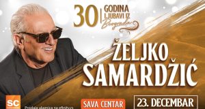 Željko Samardžić na novogodišnjem koncertu u Sava centru
