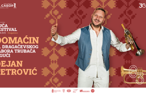 Dejan Petrović domaćin 63. Dragačevskog sabora trubača u Guči