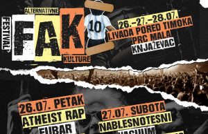 Jubilarni, 10. Festival alternativne kulture u Knjaževcu