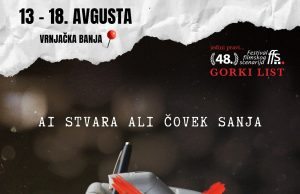 Festival filmskog scenarija (FFS) od 13. do 18. avgusta u Vrnjačkoj Banji