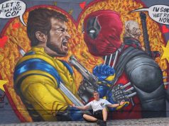 Mural posvećen filmu “Dedpul i Vulverin” ukrasio kutak Beograda