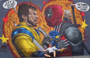 Mural posvećen filmu “Dedpul i Vulverin” ukrasio kutak Beograda