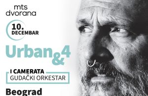 Damir Urban i gudački orkestar “Kamerata” 10. decembra u mts Dvorani