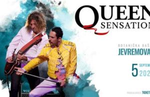 “Queen Senzation” i Rudi Doležal 2. septembra u Botaničkoj bašti “Jevremovac”
