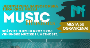 U Muzeju iluzija “Music illusions” – magija saksofonske ture