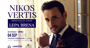 Nikos Vertis stigao u Beograd