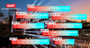 Duh EXIT festivala kreće po svetu od Ade Bojane preko Amsterdama do Dubaija!