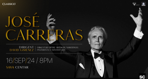 Sprski sopran Dušica Bijelić gost Hoseu Karerasu u Sava Centru