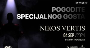 Nikos Vertis najavio specijalnog gosta na koncertu u Beogradu!
