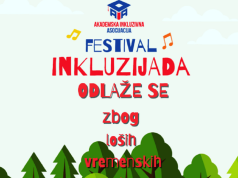 Festival “Inkluzijada” odložen zbog lošeg vremena