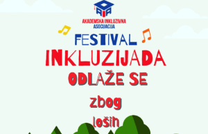 Festival “Inkluzijada” odložen zbog lošeg vremena