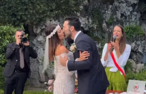 Monika Beluči kumovala na venčanju Đanluiđi Bufona