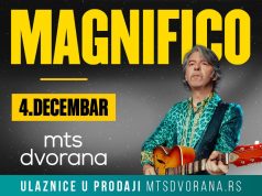Magnifiko 4. decembra prvi put u mts Dvorani