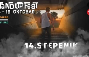 StandUpFest i ove godine u Beogradu i Novom Sadu pod sloganom “14. stepenik”