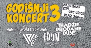 Hadži Prodane Duše, Mehanizam, Brat i Volt Pop na Godišnjem koncertu u Užicu